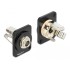 Delock D-Type Module 6.35 mm 3 pin stereo jack to solder connector