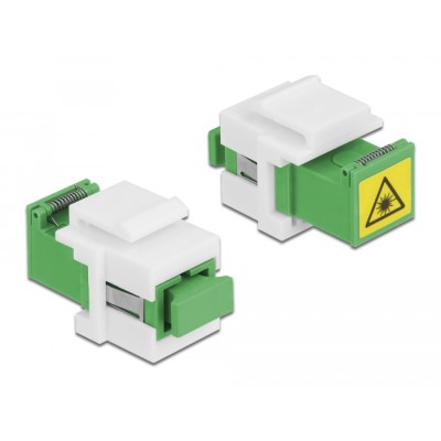 Delock Keystone Module SC Simplex female to SC Simplex female with laser protection flip inside 2