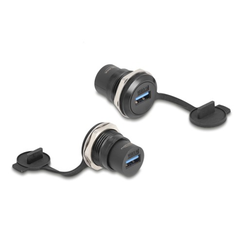 Delock USB 3.2 Gen 1 Type-A built-in connector with protective dust cap