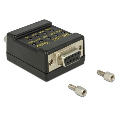 Delock RS-232 Tester DB9 female  DB9 male 2