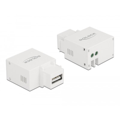 Delock Keystone Module USB Type-A Charging Port 2.1 A white