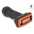 Delock D-Sub 15 pin male with housing IP67 waterproof