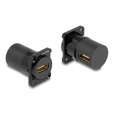 Delock D-Type Module HDMI female to female 90° angled