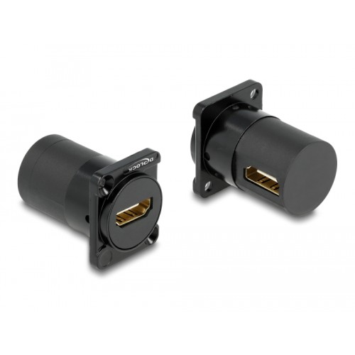 Delock D-Type Module HDMI female to female 90° angled