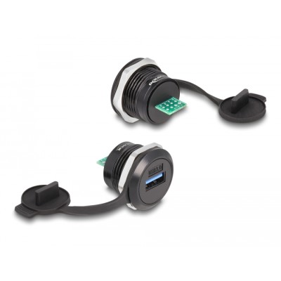 Delock USB 3.2 Gen 1 Type-A to PCB built-in connector with protective dust cap