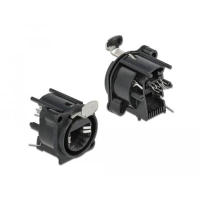 Delock D-Type Module RJ45 jack to solder connection