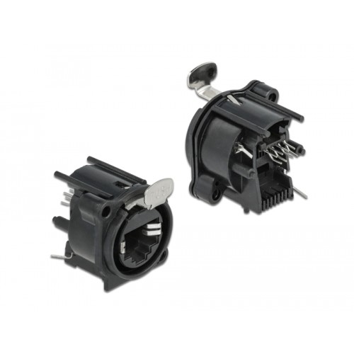 Delock D-Type Module RJ45 jack to solder connection