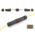 Delock Optical Fiber Cable Connector SC Simplex female to SC Simplex female OM1/OM2 waterproof