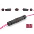 Delock Optical Fiber Cable Connector LC Duplex female to LC Duplex female OM4 waterproof