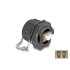 Delock Optical fiber built-in connector LC Duplex to LC Duplex with protective cap Multi-mode IP68 dust and waterproof