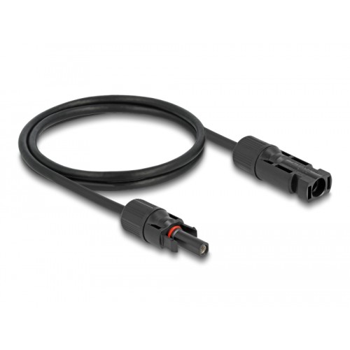 Delock DL4 Solar Cable 6 mm² male to female 1 m black