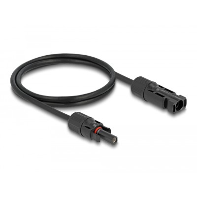 Delock DL4 Solar Cable 4 mm² male to female 1 m black 2