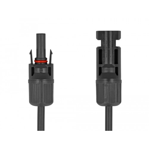 Delock DL4 Solar Cable 4 mm² male to female 1 m black