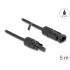 Delock DL4 Solar Cable 4 mm² male to female 5 m black