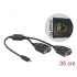 Delock Adapter USB Type-C™ to 2 x Serial RS-232 DB9 with 15 kV ESD protection