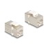 Delock Keystone Module RJ45 jack to RJ45 jack Cat.6 FTP