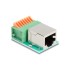 Delock RJ45 female to Terminal Block with push-button Cat.5e