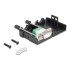 Delock Sub-D connector housing 9 pin serial made of plastic including terminal block Connector socket for RS-232/RS-485/CANBUS
