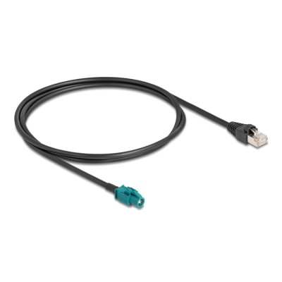 Delock Cable HSD Z female to RJ45 plug 1 m 2
