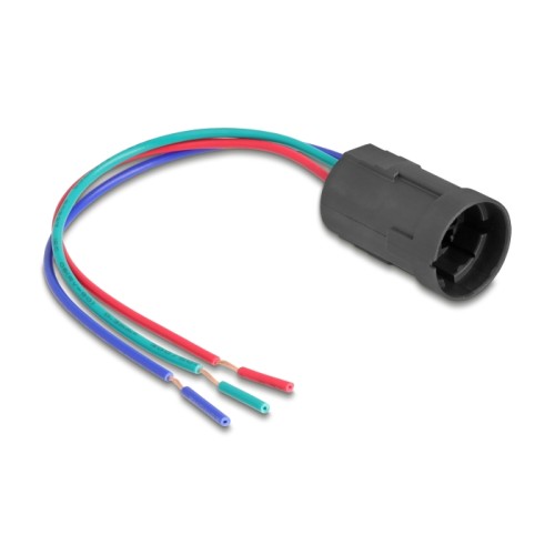 Delock Socket for 19 mm 3 pin Push Button or Switch