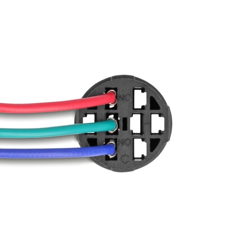 Delock Socket for 19 mm 3 pin Push Button or Switch