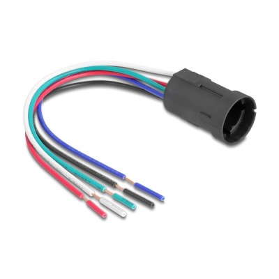 Delock Socket for 19 mm 5 pin Push Button or Switch