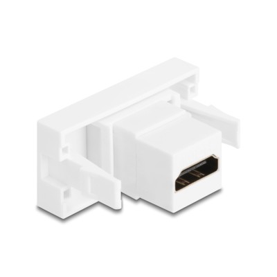 Delock Easy 45 Module HDMI female to HDMI female 4K 60Hz white 2