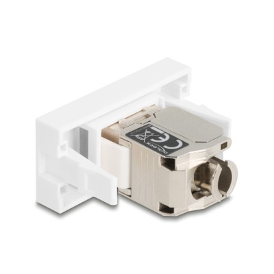 Delock Easy 45 Module RJ45 jack to LSA Cat.6A with LED 2