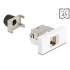 Delock Easy 45 Module RJ45 jack to LSA Cat.6A 180° toolfree