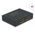 Delock DisplayPort 2 - 1 Switch bidirectional 8K 30 Hz