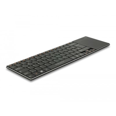 Delock Wireless Keyboard for Smart TV and Windows PC with Touchpad 6 mm flat 2