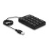 Delock USB Number Pad 19 keys black
