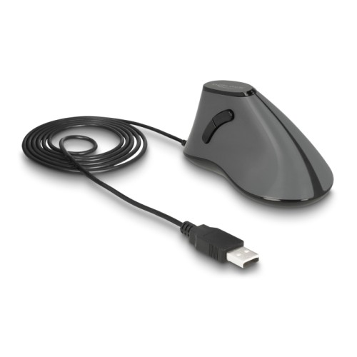 Delock Ergonomic optical 5-button USB mouse