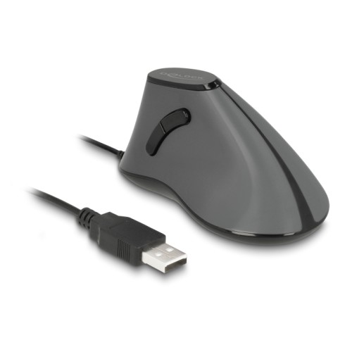 Delock Ergonomic optical 5-button USB mouse