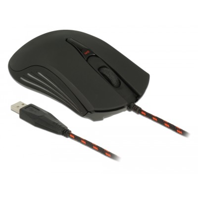 Delock Optical 4-button USB Gaming Mouse 2