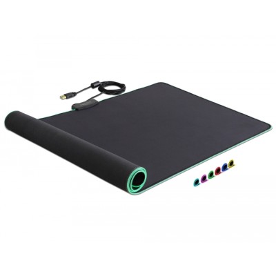 Delock USB Mouse Pad 920 x 303 x 3 mm with RGB Illumination
