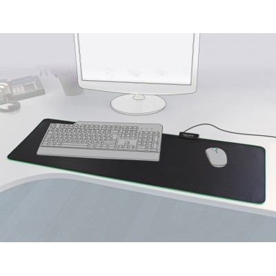 Delock USB Mouse Pad 920 x 303 x 3 mm with RGB Illumination 2