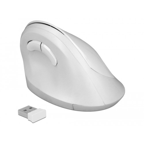 Delock Ergonomic USB Mouse vertical - wireless