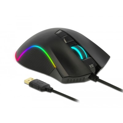 Delock Optical 7-button USB Gaming Mouse - right hander 2