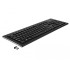 Delock USB Keyboard 2.4 GHz wireless black (Water-Drop )