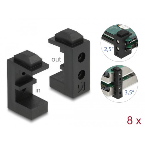 Delock Hard Drive Holder for 2.5″ and 3.5″ HDD / SSD