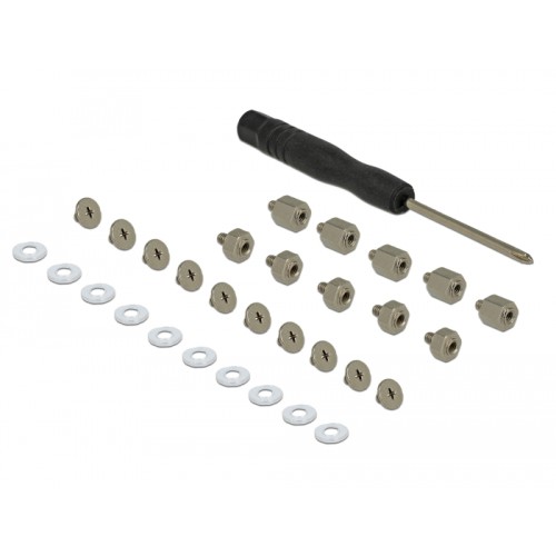 Delock Mounting Kit 31 pieces for M.2 SSD / Module