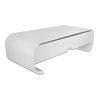 Delock Monitor Stand with Drawer white 2