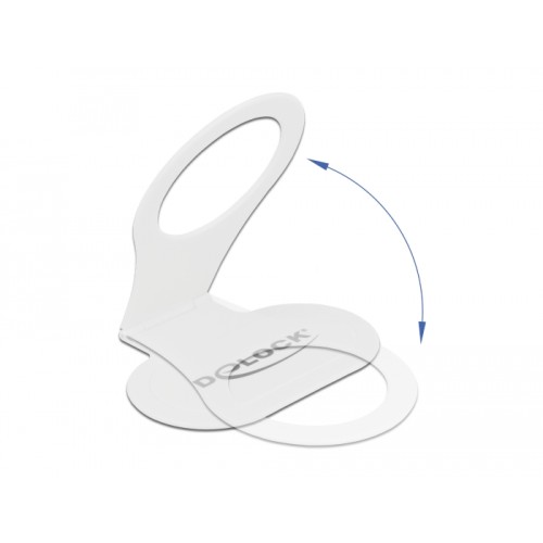 Delock Mobile Phone Charging Holder for Power Socket white