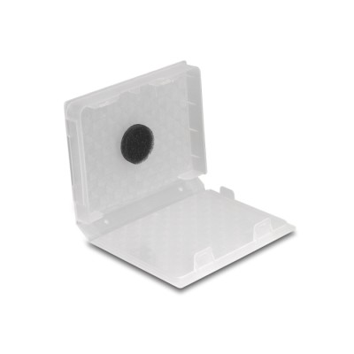 Delock Protection Box for 2.5″ HDD / SSD transparent 2
