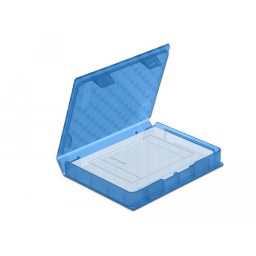 Delock Protection Box for 2.5″ HDD / SSD blue