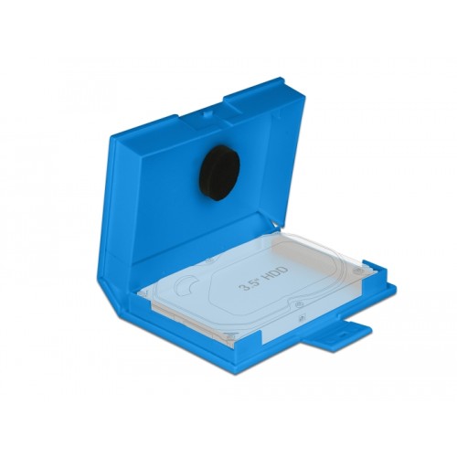 Delock Protection Box for 3.5″ HDD blue