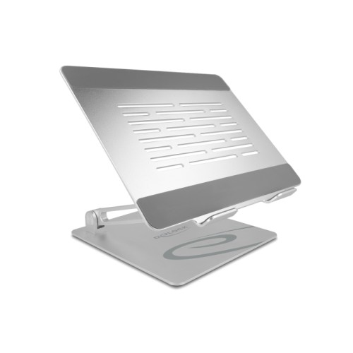 Delock Tablet and Laptop Stand Holder adjustable aluminium