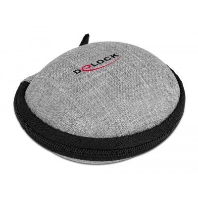 Delock Headphone protection bag for in-ear headphones