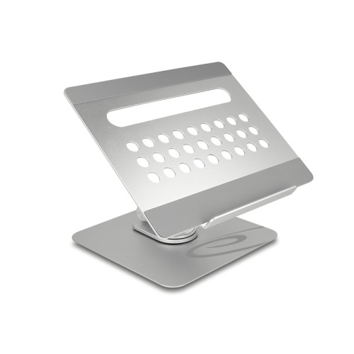 Delock Tablet and Laptop Stand with built in Docking Station 4K - HDMI / Card Reader / Hub / PD 3.0 90 W - 360° rotateable